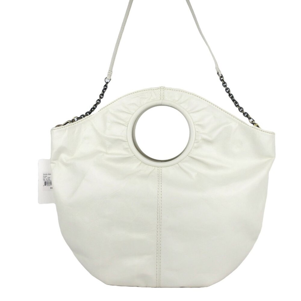 HOBO Giorgia Top Handle Limited Edition 100% Leather Handbag Purse Latte NWT